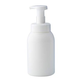 Bubble Pump Bottle, Body Soap, Hand Soap, 20.3 fl oz (600 ml) Refill Container, White