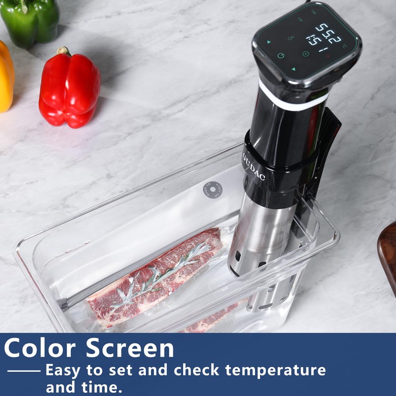 Gudac Sous Vide Precision Cooker, 1100 Watts, Sous Vide Machine