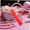 jojofuny Manual Bead Thread Knotting Tool Lightweight Jewelry Maker Compact