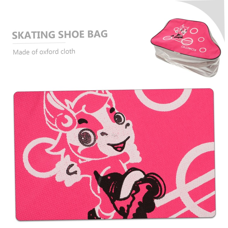 BESPORTBLE Roller Skate Bag Shoulder Strap Large Capacity Storage for