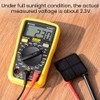 SUNYIMA 10pcs Mini Monocrystalline Solar Cells Solar System Kit 50mm