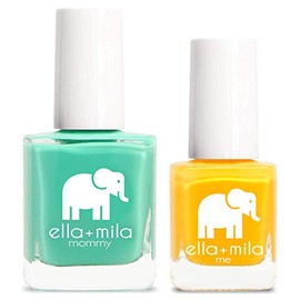 ella+mila Nail Polish, mommy&me® set - I Mint It + Wheels on the Bus