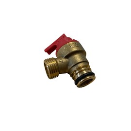 Glowworm Brass 3 Bar Pressure Relief Valve (PRV) 0020047005 (0020014173 1006700 2000801904 2000802107 801904 802107 S10067 S1006700) - Hanicks