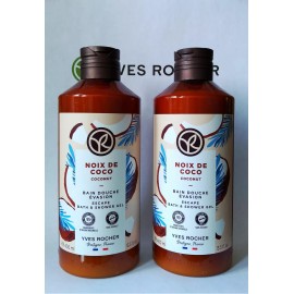 Yves Rocher Maxi Gel De Ducha Corporal Yves Rocher Noix De Coco *2piezas