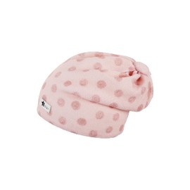 Sterntaler Baby Girl Slouch Polka Dot Beanie Hat, pink
