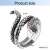 Beauty7 Fashion Trend Punk Snake Ring Party Ring Gothic Ring