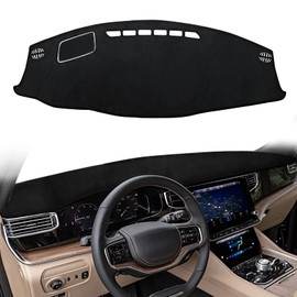 Cartist Dash Cover Fits for Jeep Grand Wagoneer WS 2022 2023 2024 2025 Accessories Dashboard Cover Mat Non-Slip Pad Carpet Anti-Glare (Strong Suede Material)