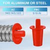 BBTO 400-pack 5/16 Inch Anti-short Bushing 3/8 Inch Electrical Mc/bx