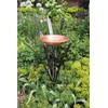 Single Cattail Birdbath