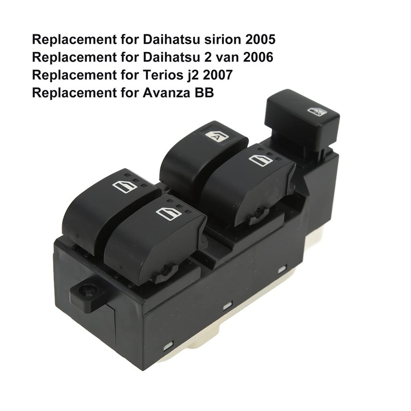 Ymiko Window Regulator Switch, Main Switch for Right Window Regulator,