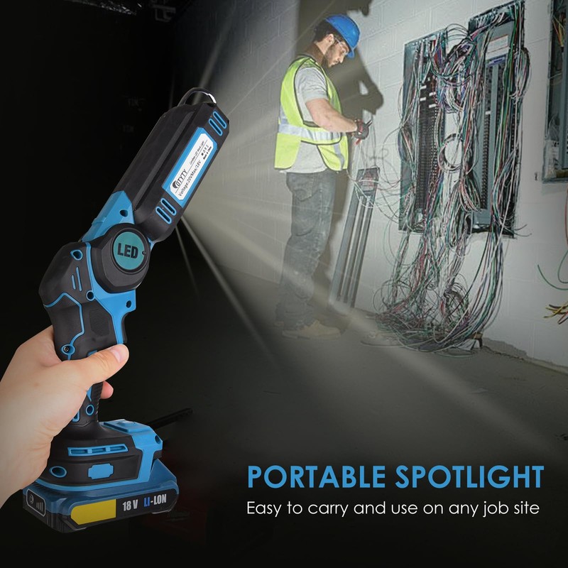 OTYTY LED Work Light for Makita 18V Battery, 30W 2000LM