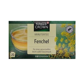 King's Crown Evening Herbal Tea with Melissa, Fennel & Lavender, 1 x 30 g
