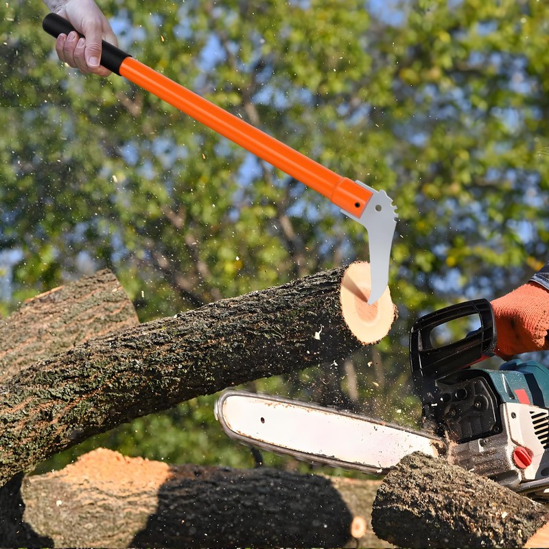 Meyoppm Hookaroon 28.3 Inch, Pickaroon Logging Tool with Anti-Slip Handle,