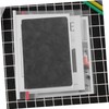 Operitacx Small Dry Erase Whiteboard Notebook Pu Cover A5 Size