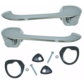 OVAL INDUSTRIES 1961 1962 1963 1964 1965 1966 FORD TRUCK EXTERIOR DOOR HANDLE SET #61F-702350/1