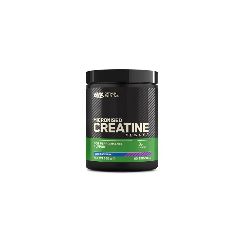 Optimum Nutrition Creatine Monohydrate Raspberry Flavoured Sweeteners 80 Servings 360g