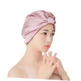 Baluue 2pcs Satin for Women Long Silk Hair Bonnet for Sleeping Sleep Bonnet Beauty Hair Hats Soft Comfortable