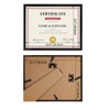 Giftgarden 8.5x11 Picture Frame Black, Certificate Award Document Diploma 8.5
