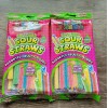 World Confections Sour Dudes Candy, Soft Filled Sour Straws.1ea 4.5oz