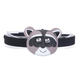 FTVOGUE LED Headlamp Kids Animal Headlight Raccoon Appearance Battery Powered Headlight Flashlight for Boys, Girls, or Adults