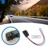 ECSiNG 2pcs Car Left Door Lock Micro Switch 3BD998785 Door