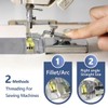 AIMALL 2PCS Multifunctional Magnetic Edge Guide Tool for Sewing Machines,