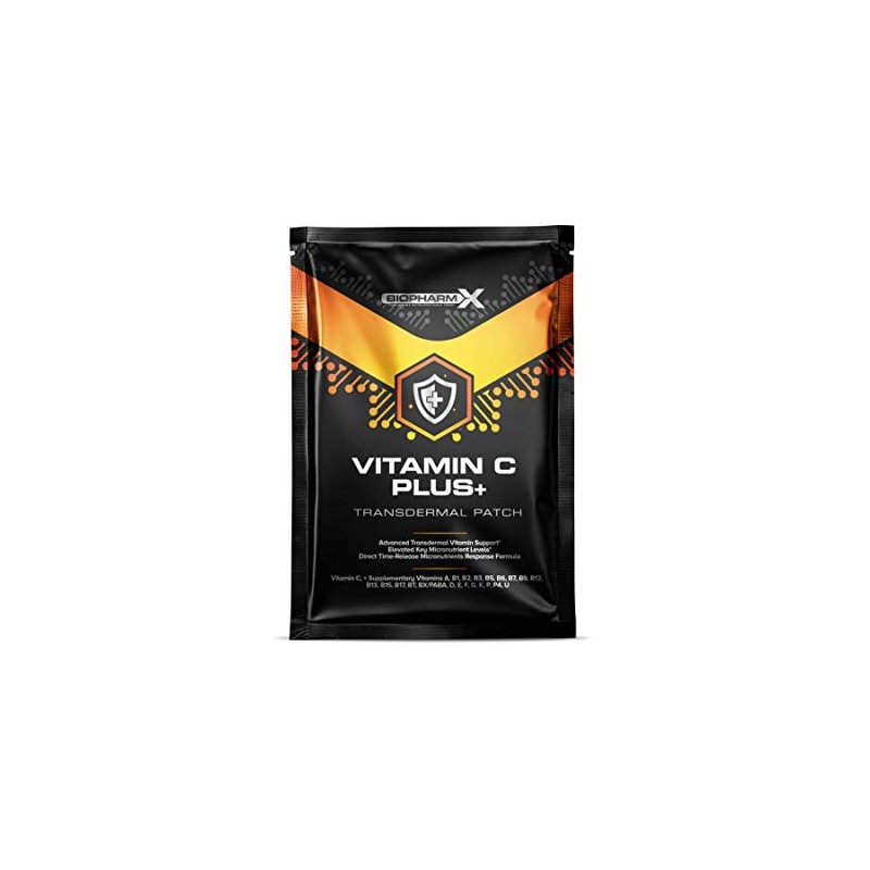 Vitamin C 1000mg Patch Plus+ (30 Day Supply) Maximum Strength