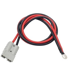 JooFn Electric Forklift Charging Plug 8AWG Battery Connect Cable with Quick Connector 50A 600V and O Ring for Battery Cars, Sightseeing Cars, Tractors, Motors