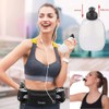 Cangurera Deportiva, Cangureras para Correr 2 Botellas de Agua, Cinturón