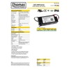 Hubbell Thomas Research Products LED20W-57-C0350-D Constant Current LED Driver, dimmable,