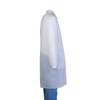 Tronex Fluid-Resistant Multilayer Full-Length Disposable Lab Coats With Knitted Collar/Cuffs