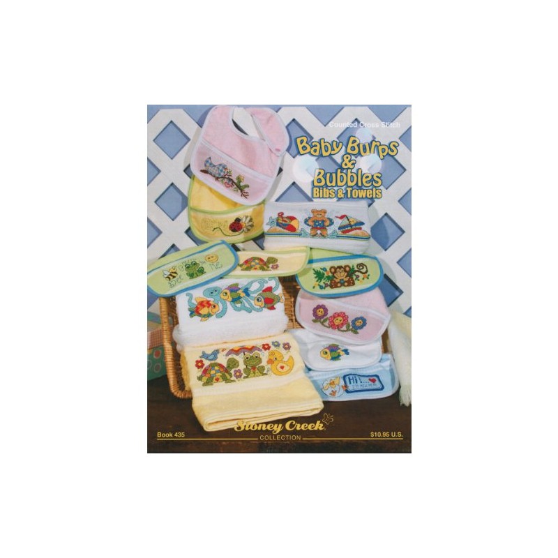 Stoney Creek Baby Burps and Bubbles Bibs and Towels