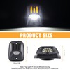 Gempro Amber OLED Neon Tube LED License Plate Light Tag