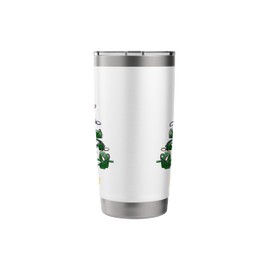 Oh Liftmas Tree Kettlebell Dumbbell Ugly Christmas Sweater Stainless Steel Insulated Tumbler