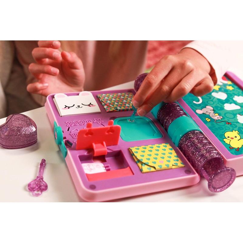 FunLockets Secret Journal, Diary, Activity and Creativity, Sticker and Stationery