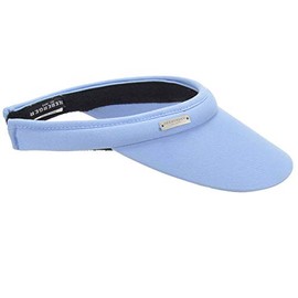 Seeberger Azalea Cotton Visor Sun Visor Sun Visor Sun Protection Anti-Glare Beach Visor Women's Visor with Visor, blue