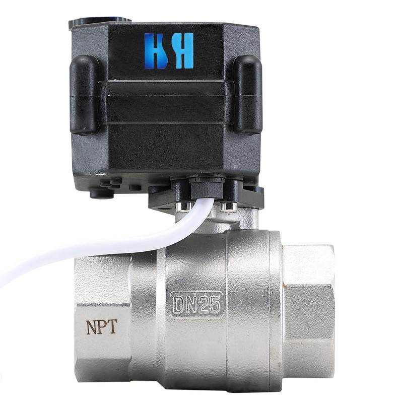 HSH-Flo 1" DN25 NPT 2 Way 12VDC 9-24VAC/DC Stainless Steel