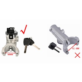 Bisenya Ignition Switch with Key 7 Pins 4162AL 4162CP Compatible with Jumper D-u-c-a-t-o Boxer 2.0 2.8 2002 2003 2004 2005 2006 1329316080