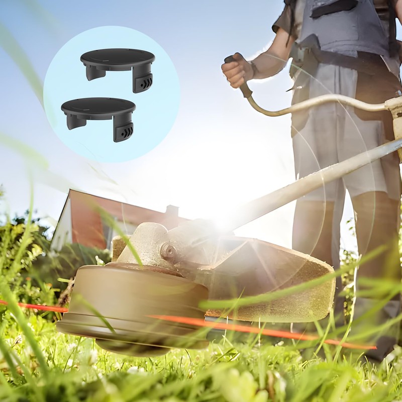 MUFUSHAN Pack of 2 Grass Trimmer Spool Cover Spool Cover