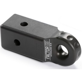 Factor 55 Hitchlink Pro 2.5 for 2.5" Receivers: Cross-Drilled for Horizontal or Vertical Rigging, 9,500 lb. Rating - Gray