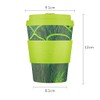 Ecoffee Cup 812 028 Reusable Eco Friendly Cup Saucer 350ml
