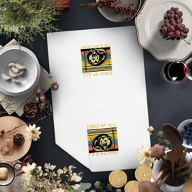 FITIE Opossum Gifts Kitchen Towels, First of All I'm A Delight Funny Angry Opossum Decorative Hand Towels, Sarcastic Quotes White Cotton Hand Towels, 16x24 Inches