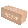 Digital Alarm Clock Wireless Charging Automatic Temperature Detection Safe Stable
