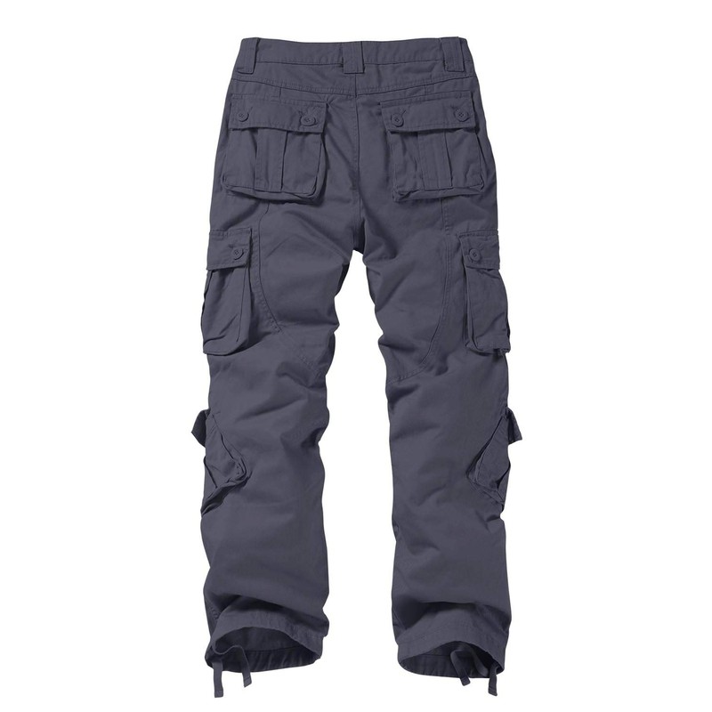 Match Mens Wild Cargo Pants (6053 Gray, 32)