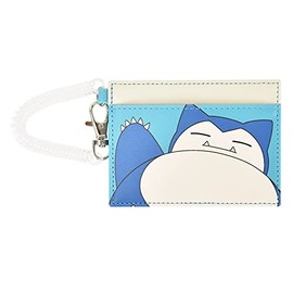 Pokemon Pass Case, Commuter Pass Holder, Card Case, IC Card, Synthetic Leather, Coil Cord