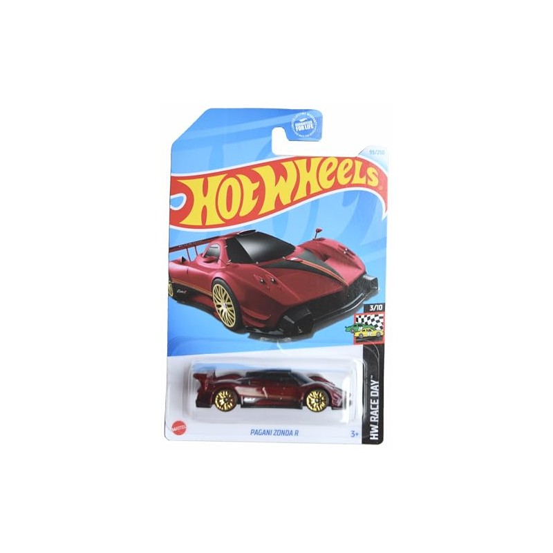 Matchbox Hot Wheels Pagani Zonda R, HW Race Day [red]