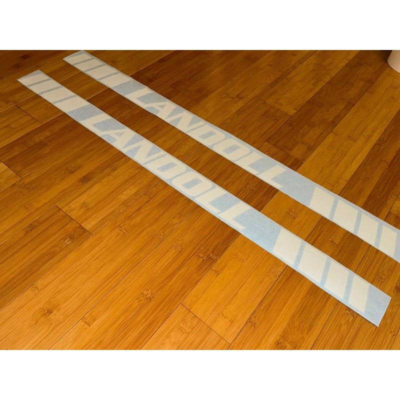 Aftermarket Landoll Trailer 36” Decals Traveling Axle Trailer replacement stickers
