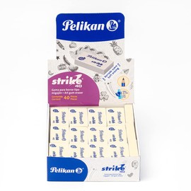 Pelikan Goma De Borrar Strike con 40 Piezas