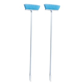 Soft Sweep Broom The Original Soft Sweep Magnetic Action Broom - 2 Blue Brooms