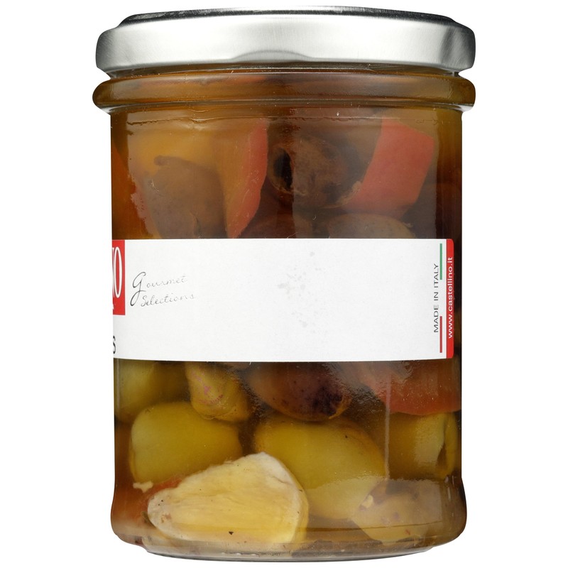 Castellino Mixed Italian Olives, 6.5 OZ